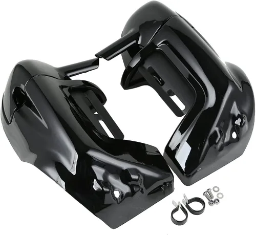 Vista 8 de XMT-MOTO Kit inferior de carenado ventilado izquierdo y derecho para Harley Touring Road King Electra Glide Ultra Limited Ultra Classic Street Glide