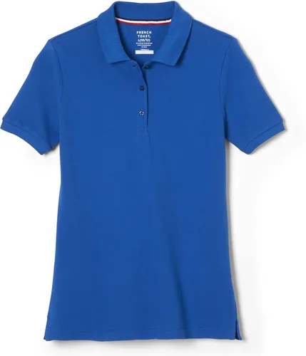 Vista 11 de French Toast Women's Juniors' Short Sleeve Stretch Pique Polo Shirt