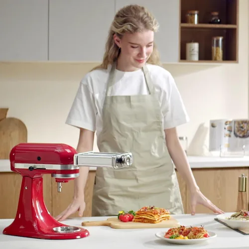 Vista 8 de GVODE - Accesorio para hacer pasta 3 en 1 para batidoras KitchenAid