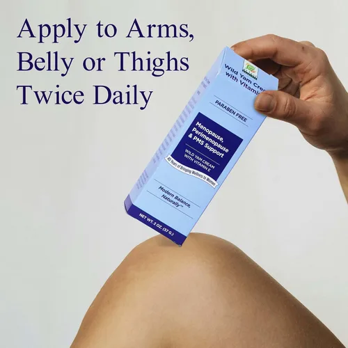 Vista 7 de At Last Naturals Wild Yam Cream Balance Hormonal para Mujeres Menopausia Alivio del PMS con vitamina E Ayuda a suavizar la piel seca a reducir