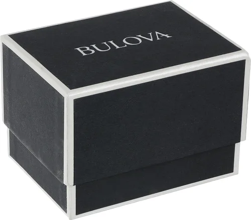 Vista 3 de Bulova 96R200 Diamond Gallery Reloj blanco de cuarzo japonés con pantalla analógica para mujer, Blanco, Reloj de cuarzo, cronógrafo