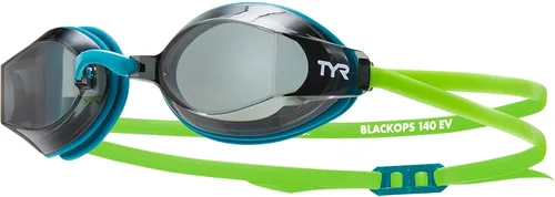 Vista 17 de TYR Gafas de natación para adultos Black Ops 140 EV Reducción de arrastre de perfil bajo Vista periférica de 140 grados Juntas de silicona