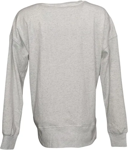 Vista 2 de Kirkland Signature Suéter para mujer talla S Reg Cozy Crew Neck Gris, Gris, S