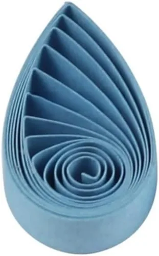 Vista 11 de Quilling Strips - Juego de tiras de papel de 0.197 in, papel de origami de estrella de color sólido, manualidades manuales, tiras de filigea de un