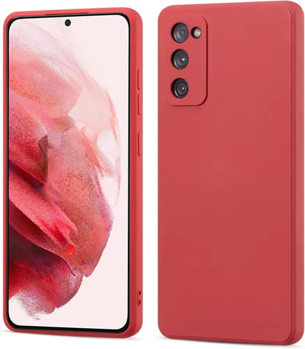 Vista 24 de UEEBAI Funda para Samsung Galaxy S9, funda delgada de silicona líquida a prueba de golpes, protección de cuerpo completo, con microfibra