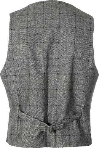 Vista 86 de Gioberti Chaleco de tweed formal de 6 botones para hombres
