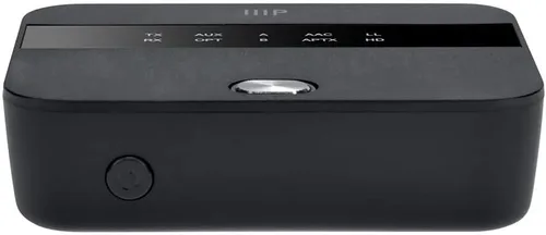 Vista 4 de Monoprice Transmisor y receptor Bluetooth 5 de largo alcance - con AptX HD y AptX baja latencia, SBC, AAC, hasta 32 pies (32.8 ft) Toslink/Optical