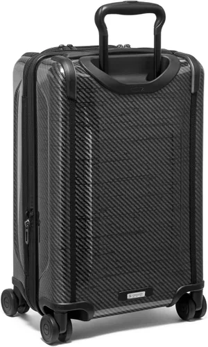 Vista 5 de TUMI Bolsillo frontal expandible para hombre, 4 ruedas, NegroGrafito, Bolsillo frontal Intl Exp CO