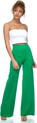 Vista 2 de Cemi Ceri - Pantalones de vestir de cintura alta para mujer