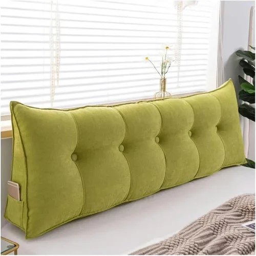 Vista 8 de Almohada de cuña para cabecero + almohada de cuña para descansar y leer, cabecera triangular súper suave, almohada de lectura de descanso prolongado