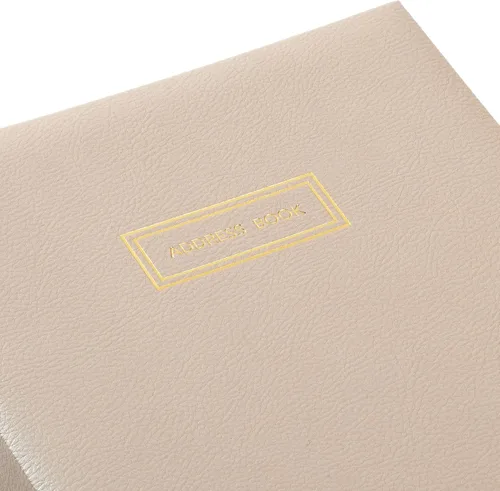 Vista 4 de Libreta de direcciones recargable Hallmark (Crema)