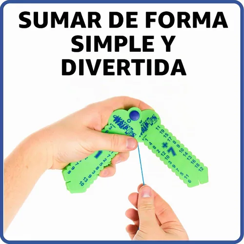 Vista 5 de Learning Wrap-Ups Llaves de Suma - Herramienta Matemática Autocorrectiva para Niños de Nivel de Grado K-3