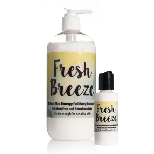 Vista 19 de The Lotion Company Loción de terapia cutánea de 24 horas, fragancia en polvo para bebé, hidratante de cuerpo completo, con aloe vera, sin parabenos
