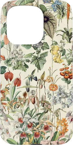 Vista 13 de Cute Flowers Vintage Botanical Flower Illustration Case for iPhone 17