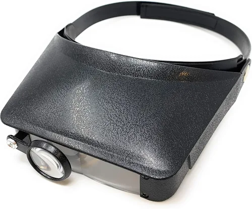 Vista 7 de Excel Blades MagniVisor - Lupas para la cabeza, auriculares montados en la cabeza, lupa para leer electrónica, reparación de relojes