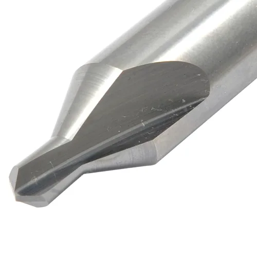 Vista 2 de HHIP 5001-2031 fabricado en Estados Unidos #0 x 1-1/2 taladro combinado de carburo y avellanador