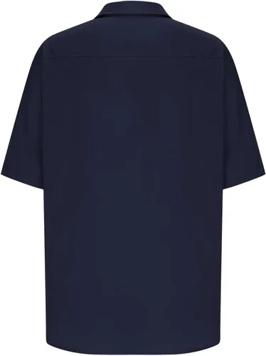 Vista 4 de Camisas de guayabera cubana para hombre, estilo casual, con botones, para vacaciones, camisa hawaiana, manga corta, cuello de solapa, tops de playa