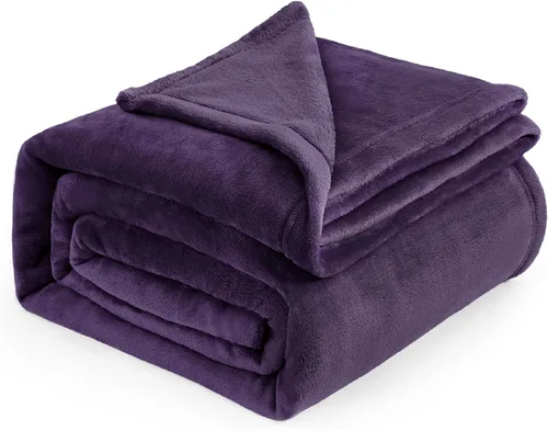Vista 35 de Bedsure GentleSoft Bedding Manta de Vellón para Niñas y Niños - Mantas Pequeñas Suaves, Acogedoras y Bonitas para Viajes, 43x55 Pulgadas, Blanco