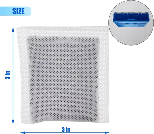 Vista 5 de Paquete de 4 filtros de carbón de repuesto para purificador de aire Catit Magic Blue Cat Litter Box