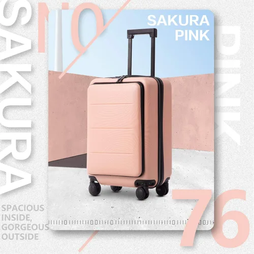 Vista 2 de COOLIFE Maleta de equipaje conjunto de ABSpolicarbonato Spinner Trolley con bolsillo compartimento Bolsa para fin de semana
