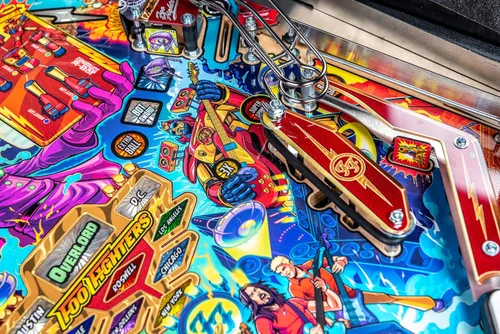 Vista 16 de Stern Pinball Foo Fighters con Insider Connected, Premium Edition Arcade Pinball Machine