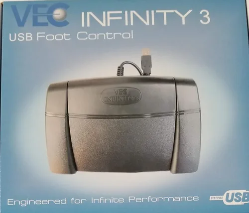 Vista 2 de VEC in-USB-3 Infinity 3 Digital USB Foot Control