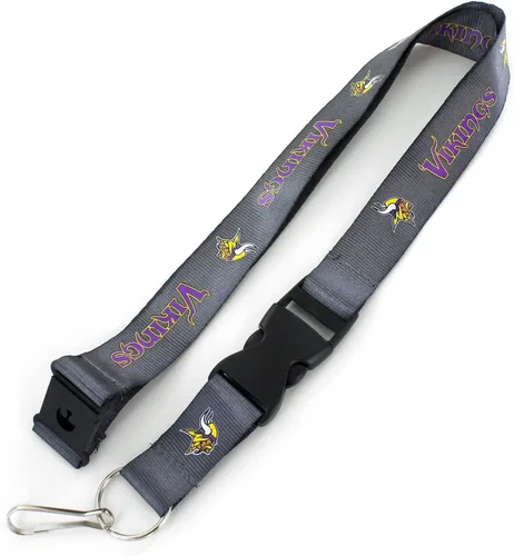 Vista 6 de aminco NFL unisex-adult Nfl Team Lanyard Negro