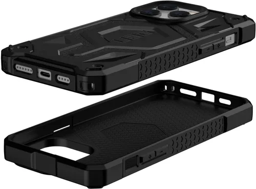 Vista 4 de Urban Armor Gear UAG-IPH22LB-PMS-BK - Funda resistente a los impactos para iPhone 14 Pro Max (6.7), color negro