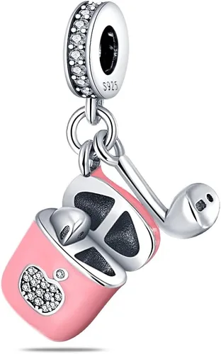 Vista 112 de LNQOBU Happy Life - Colgante para pulseras de abalorios, plata de ley 925 para mujer (con un espaciador de cuentas)