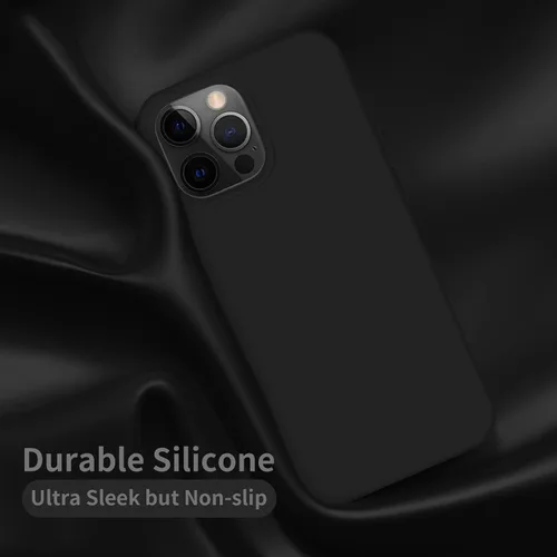 Vista 5 de Cordking Funda diseñada para iPhone 13 Pro, Funda Protectora de Teléfono de Silicona Ultra Delgada Resistente a Golpes