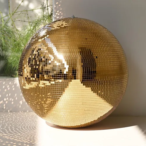 Vista 23 de Yescom Juego de 8 bolas de discoteca de 7/12/16/20/24 pulgadas, bolas de espejo surtidas, decoración de vidrio para colgar para fiestas de los años