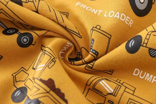Vista 7 de NUBEEHOHO Sudaderas de algodón para niños pequeños, camisetas casuales de manga larga, ropa de invierno para niños, suéter 2T-8T