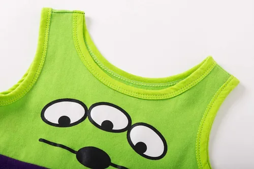 Vista 3 de Waruila Disfraz de alienígena para niñas pequeñas, disfraz de princesa para fiesta, regalo de cosplay