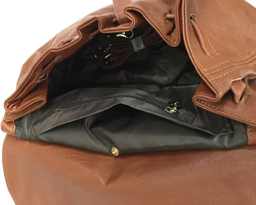Vista 3 de Bolso Hobo de avestruz Zzfab