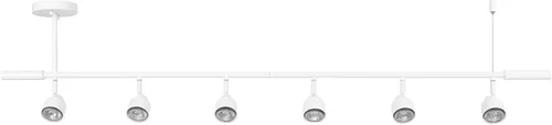 Vista 12 de Globe Electric Iluminación de riel de 5 luces, cabezales ajustables, barra de pista regulable negra mate de 36 pulgadas para iluminación moderna
