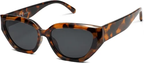 Vista 18 de SOJOS Gafas de sol polarizadas de ojo de gato lindo de moda para mujer Cateye SJ2237