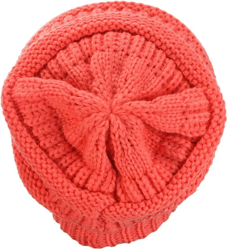 Vista 651 de C.C Trendy Warm Chunky Soft Stretch Cable Knit Beanie