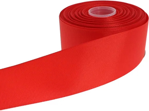 Vista 31 de Cinta de grogrén sólido de 25 yardas cada rollo, borde tejido 100% poliéster (1 pulgada, beige)