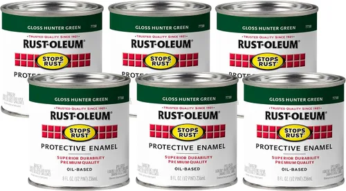 Vista 59 de Carbón gris brillante Rust-Oleum (7784502) contra el óxido 32 onzas, 7784502 Gris carbón brillante