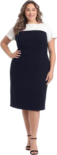 Vista 4 de London Times Funda con cuello bote para mujer