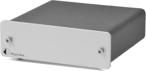 Vista 2 de Pro-Ject Audio - Phono Box DC - Preamplificador de fono MM/MC con salida de línea (Negro)