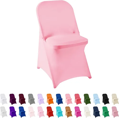Vista 10 de Funda de elastano para silla, 12 unidades, fundas para silla, fundas plegables para sala de estar, funda extraíble lavable y elástica para silla