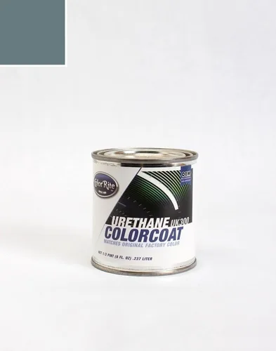Vista 281 de Aerosol para pintura de retoque automotriz Dodge Stratus - Capa transparente metálica de acero plateado A4/DA4 - Paquete todo incluido