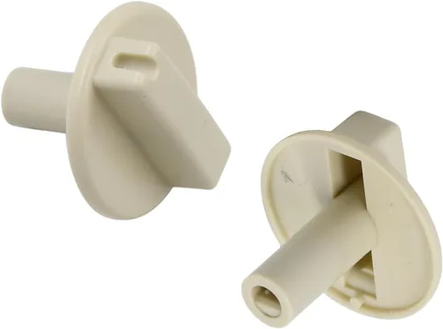 Vista 5 de 2 pomos de control de temperatura 63818002 compatibles con piezas de repuesto de perilla de calentador TPI63818002
