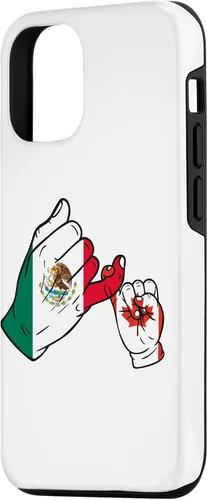 Vista 2 de iPhone 15 Parent and child Mexico Canada family Case