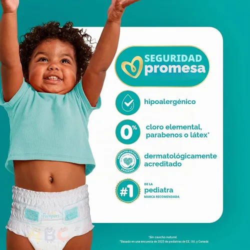 Vista 8 de Pampers Cruisers 360 Pañales - Talla 3, 26 unidades, pañales desechables para bebé, ajuste sin huecos