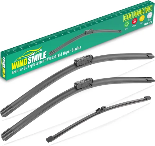 Vista 46 de 15" 15" 13" Juego de 3 limpiaparabrisas de repuesto para parabrisas para Jeep Wrangler 2007-2017 / Jeep Wrangler JK 2008-2018 limpiaparabrisas