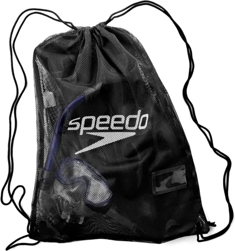 Vista 4 de Black Speedo Equipment - Bolsa de natación con kit húmedo de malla