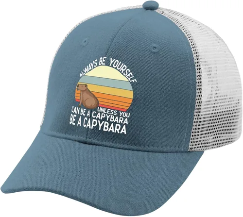 Vista 2 de devor Baseball Caps Respect The Capybaras Funny Capibaras Dad Hats for Women Funny Baseball Caps Adjustable