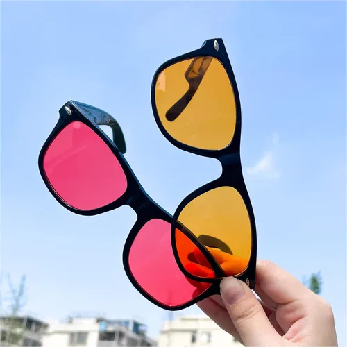 Vista 74 de Suministros para regalos de fiesta de colores neón Paquete de 8 gafas de sol unisex